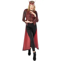 Rubies Marvel Dr. Strange in the Multiverse of Madness Scarlett Witch Deluxe Damen Kostüm für Erwachsene, Größe S