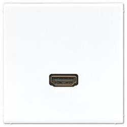 Jung Multimedia-Einsatz HDMI (alpinweiß)