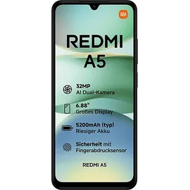 Xiaomi Redmi A5 3 GB RAM 64 GB Midnight Black