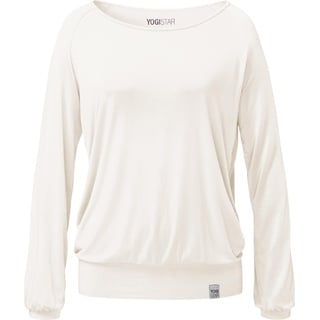 Yogistar Yogistar, Damen, Sportshirt, Yoga Longsleeve Ala (L), Weiss, L