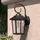 Philips Laterne Aluminium, Glas, Metall H 29 cm inkl. E27 schwarz