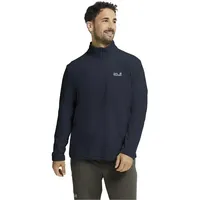 Jack Wolfskin Taunus 100 Halbreißverschluss-sweatshirt - Midnight Sky - XL