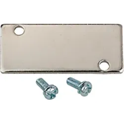 Riegler Abdeckplatte für Grundplatte, für Ventile Anschluss M5, G 1/8