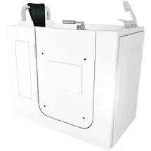 AcquaVapore Sitzbadewanne mit Tür 110 x 68 cm (S08-B-L)