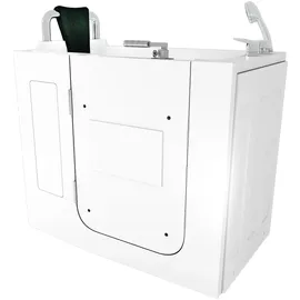 AcquaVapore Sitzbadewanne mit Tür 110 x 68 cm (S08-B-L)