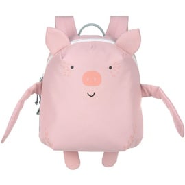 Lässig Kinderrucksack Schweinchen Bo, Rosa