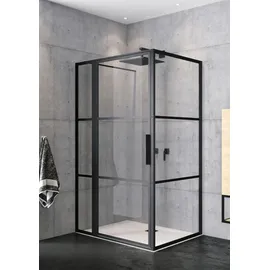 Riho Grid Duschkabine mit Pendeltür 120 x 100 cm G004021121