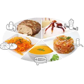 Magimix CS 5200 XL Chrom Matt grau