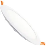 EFECTOLED LED Einbaustrahler flach 15W Rund SuperSlim Ausschnitt Ø 170 mm 3000K Warmweiß