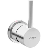 Vitra A45671EXP Einhebelmischer für WC mit Thermostat-Armatur Chrom