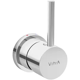 Vitra A45671EXP Einhebelmischer für WC mit Thermostat-Armatur Chrom