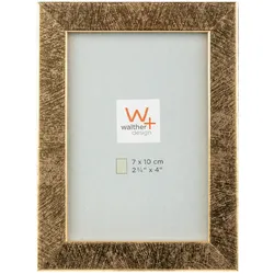 walther + design Peppers Holz Bilderrahmen 007X010 GOLD