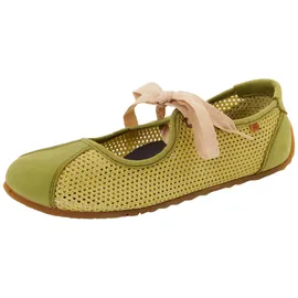 El Naturalista N5936C ONDINA, flache Sandalen für Damen, Olivgrün, Größe 40