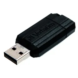 1St. VERBATIM 15-020-142 Verbatim USB-Stick 8GB Pin Stripe sw