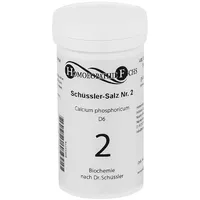 HOMOEOPATHIEFUCHS Schüssler-Salz Nummer 2 Calcium phosphoricum D6 Biochemie 400 St Tabletten