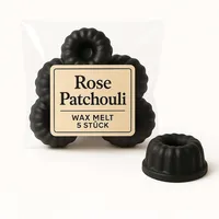 Duftmelt Rose Patchouli | 5er Set - Duftwachs | Duftkerzen