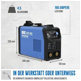 Güde Inverter Schweißgerät GIS 162 10-160 A