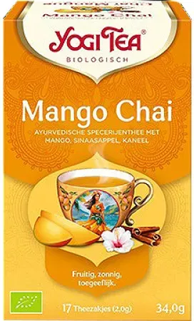 Yogi Tea Chai Mango Bio 17 Beutel