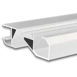 ISOLED LED Sockelleistenprofil HIDE BOTTOM Aluminium 200 cm 1 Stück Weiß