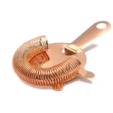 Mixcompany Passiersieb Barsieb / Strainer aus Edelstahl kupferfarbenes Cocktail Sieb