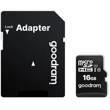 GoodRam microSDHC 16GB Class 10 UHS-I + SD-Adapter