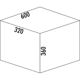 Naber Cox Base 360 K 30 l Hellgrau