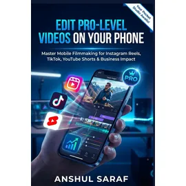 Independently published Edit Pro-Level Videos on Your Phone : Master Mobile Filmmaking for Instagram Reels, TikTok, YouTube Shorts & Business Impact: A Step-by-Step Guide to ... Media Content Creation Without Expensive Gear
