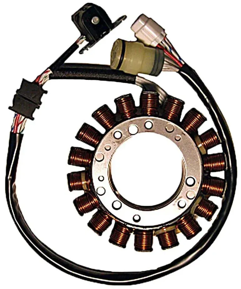 Mitsubishi Trifase 18 Poles Yamaha Yfm 400-450 Stator - Silver - One Size