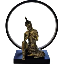 FD Dekofigur Buddha Lampe 34 cm bunt