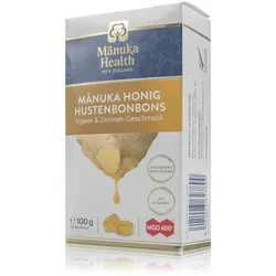Manuka Honig Hustenbonbons Ingwer und Zitronen Geschmack (100g)