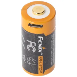 Fenix ARB-L16-700UP geschützter Li-Ion Akku 16340 RC123A für PD25 PD22UE, mit USB-Ladebuchse