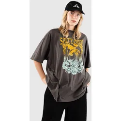 Salty Crew Big Wave Cover Up T-Shirt charcoal Gr. SM