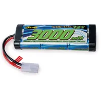 CARSON 500608224 7,2V/3000mAh NiMH Race Akku TAM - Schnellladefähig, Kompatibel mit RC-Cars, Robustes Design, Einfache Handhabung
