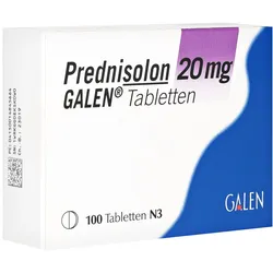 Prednisolon 20 mg GALEN Tabletten 100 St