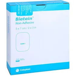 Biatain Schaumverband nicht-haftend 5x7cm