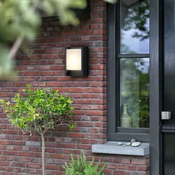 Philips myGarden LED Wandleuchte Arbour 6 W Anthrazit 164609316