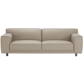 Soho Big Sofa Leder 3-Sitzer Beige