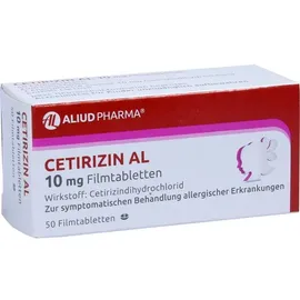 Aliud Cetirizin AL 10 mg Filmtabletten 50 St.