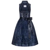 Nübler Dirndl midi Coro Dunkelblau 44