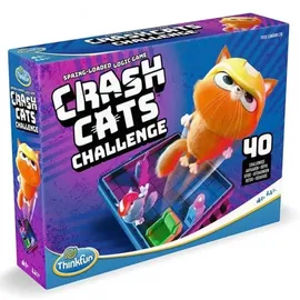 Think Fun ThinkFun Crash Cats Challenge - Logikspiel ab 8 Jahre