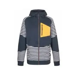 Schwerelosigkite Herren Ziphoodie Leuchtfeuer blau