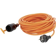 Unitec BQ-Verlängerungskabel Außen 20 Meter HO7BQ-F 3G1,5, orange, IP44