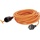 Unitec BQ-Verlängerungskabel Außen 20 Meter HO7BQ-F 3G1,5, orange, IP44