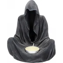 Nemesis Now Kerzenständer Final Flame Polyresin Schwarz