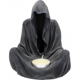 Nemesis Now Kerzenständer Final Flame Polyresin Schwarz