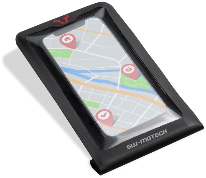 SW-Motech Smartphone Drybag für MOLLE-Aufsatz - Schwarz. Innenmaß 170 x 100 mm., schwarz