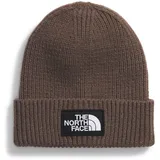 THE NORTH FACE NF0A3FJX1OI1 TNF Logo Box Cuffed Beanie Hat Unisex Adult Smokey Brown Größe OS