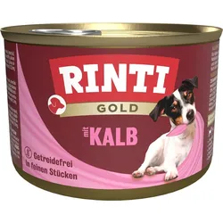 RINTI Gold Veal Mini Kalbfleisch für Hunde kleiner Rassen 185 g
