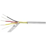VOKA Kabelwerk JYSTY2X2X08 Telefonkabel J-Y(ST)Y 2 x 2 x 0.8 mm steingrau (RAL 7032) 100 m