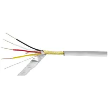 VOKA Kabelwerk JYSTY2X2X08 Telefonkabel J-Y(ST)Y 2 x 2 x 0.8 mm steingrau (RAL 7032) 100 m
